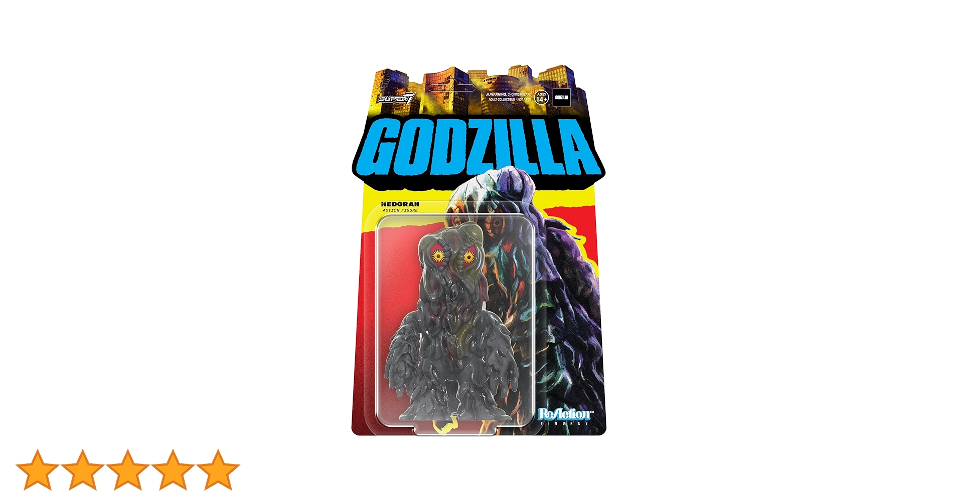 Amazon.co.jp: Super7 トーホー ゴジラ ヘドラ - 9.52cm トーホー